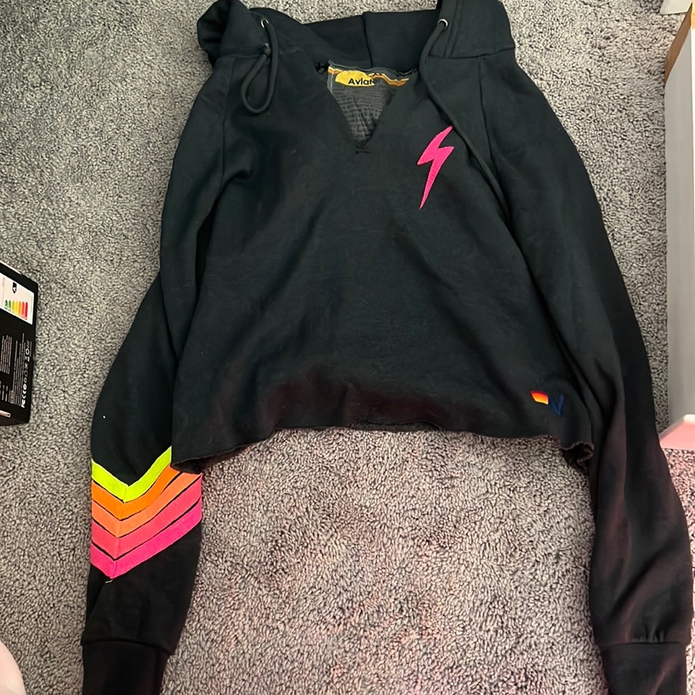 Aviator nation sweatshirt worn twice